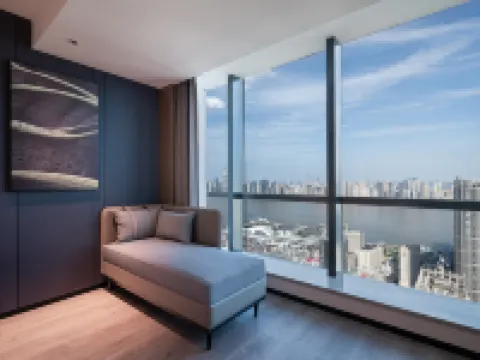 武漢江漢路步行街高空江景亞朵飯店 武漢住宿飯店