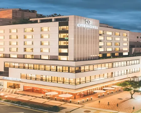 ウォンジュ シティ ホテル ヒョクシン 原州市のホテル