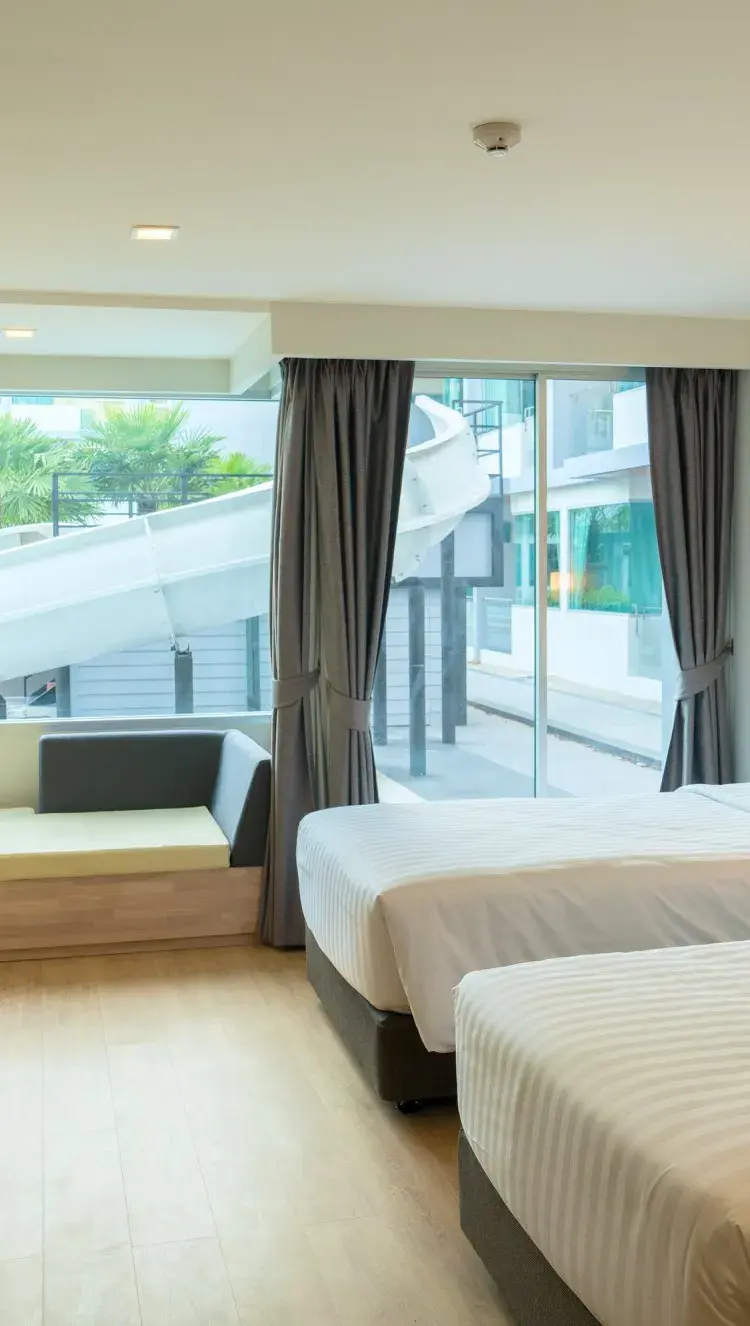 ห้องซูพีเรียทวิน วิวสวน