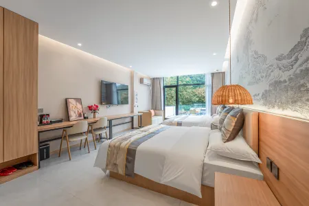 Hanhuhu Intangible Cultural Heritage Homestay Отели рядом с достопримечательностью «Longtangou Scenic Area»