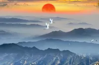 ラグジュアリー ブルー ホライズン ホテル 泰山（泰山景区） - マウンテンビュー