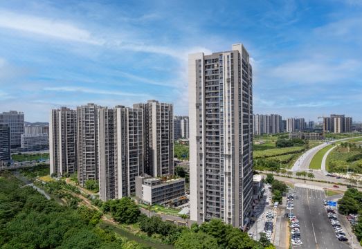 장먼 숙소 주변 전경