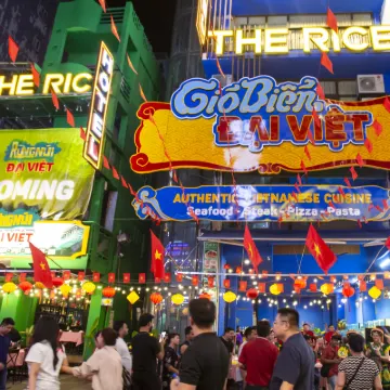 THE RICE HOTEL Gio Bien Rung Nui 180 - 190 Bui Vien Hotels near Ho Chi Minh City Museum of Fine Arts