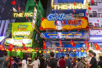 THE RICE HOTEL Gio Bien Rung Nui 180 - 190 Bui Vien Hotel di Distrik 1 - Jalan Pham Ngu Lao