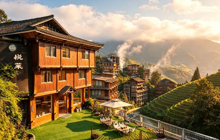 Yuelai Courtyard Hotel (Longsheng Longji Terrace Observation Deck)