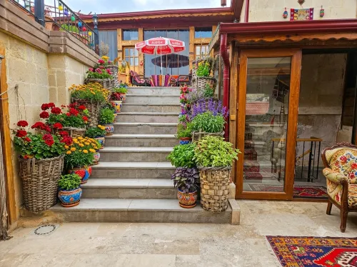 Larissa Cave Hotel - Balkon