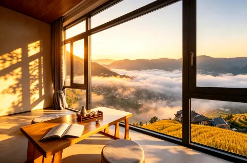 Lingli Yisu | Peak Sunrise Cloud Sea Panoramic B&B (Longji Terrace Jinfoding Branch) - de charme