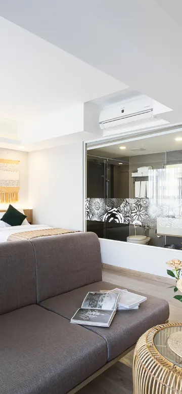 ห้องดีลักซ์คู่เตียงเดี่ยว