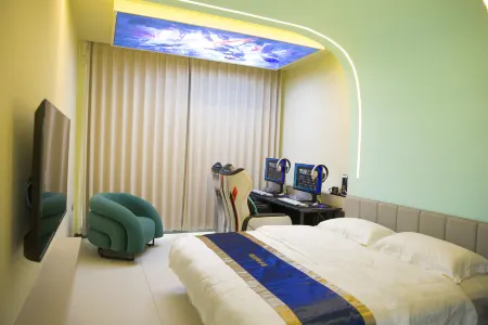 Meet the light luxury small stay (City Hospital Store) Отели в г. Таонань