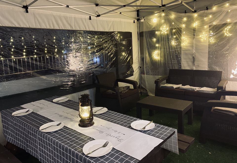 레드판다하우스의 깨끗한 객실 내부