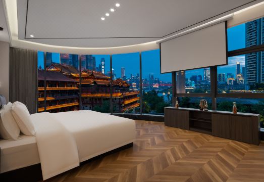 Brave Hotel over view