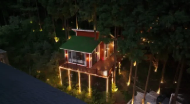 源山雅院·森林靜逸民宿（雅安上裏） 上里古鎮周辺のホテル