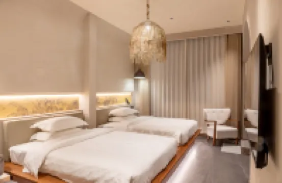 Qieman Tangquan Health and Wellness Homestay Hot Spring Hotel (Xinzhou Ancient City Branch)