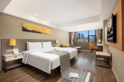 蓉逸精選酒店(成都撫琴夜市蜀漢路東地鐵站店) 鄰近金牛區圖書館的酒店