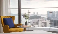 부산 영무파라드호텔 해운대 비치 레디움아트센터: 현대미술관 주변 호텔