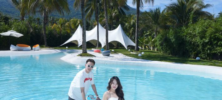 Blue Bird·Infinity Pool Designer Ocean Villa (Riyuewan Store)Wanning Hotels in Wanning