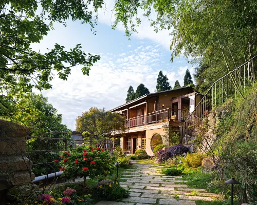 Fuzhou Shanyu Art Garden Homestay Hotel in zona Monte Drum