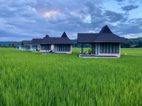 บ้านผ่อดอยกอยดาว โรงแรมใกล้วัดถ้ำเชียงดาว