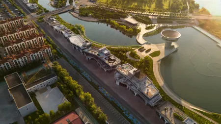 Burqin Sanshun Scenic Hotel Отели рядом с достопримечательностью «Cenial Folk Customs Park»