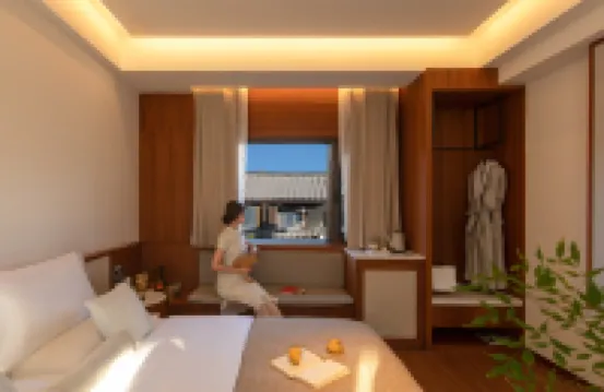 Chinese-style garden resort hotel