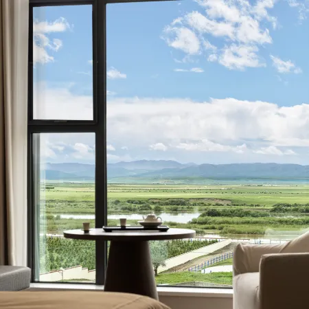Zoige Huayuan Meadow Village (Yellow River First Bend of Nine Curves)