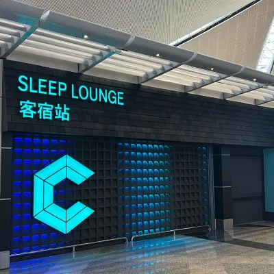 CapsuleTransit Sleep Lounge KLIA T1 Airport Hotel - Landside, Public Area at Lvl 5 Hotele w pobliżu Kuala Lumpur Intl. Airport