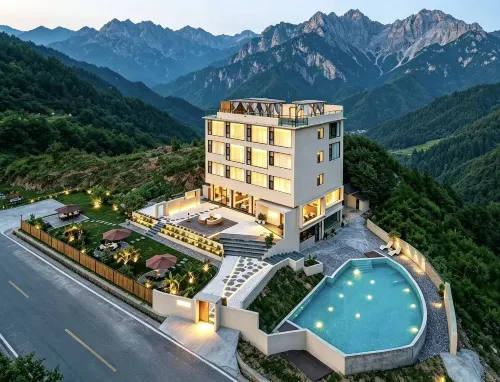 Tingshan Jiaoxia · Homestay: A Designer Riverside Mountain-View Retrea - lãng mạn