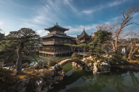 Puyuan Fashion Ancient Town Meshang Resort Hotel Отели в г. Цзясин