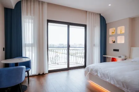 Shiguang Homestay(Shanghai Lingang Dishuihu Branch) Отели рядом с достопримечательностью «Shanghai Astronomy Museum»