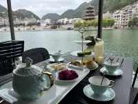 Zhenyuan · Not Late Romantic Panoramic Private Soup Designer Vacation Homestay