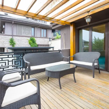 Gubei Water Town · Outdoor Private Hot Spring · Cuilu Mountain Residence Party Villa