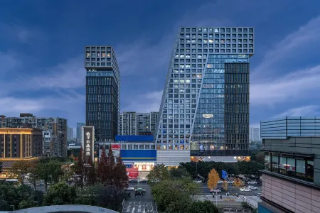 Crystal Orange Hotel Chengdu Financial City South Railway Station Отели рядом со станцией Shuangliu Railway Station