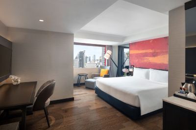 デラックスルーム(キング)(浴槽) メルキュール バンコク スクンビット11の写真