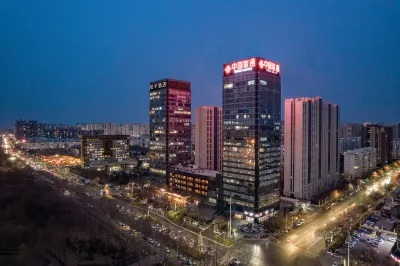 Orange Hotel (Wanda Plaza Branch of Anyang Municipal Government) Hotel in zona Tenzo Jiulong Houjing Palace