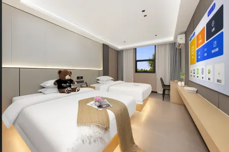 Fufeng Boutique Hotel(Zhongluotan, Guangzhou） Отели рядом с достопримечательностью «Zhongkai University of Agriculture & Engineering»