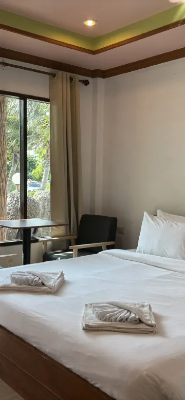 ห้องซูพีเรียร์เตียงคู่หรือเตียงแฝดพร้อมวิวทะเล