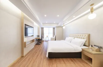 โรงแรมสไตล์บูทีคเกสต์ไอส์แลนด์ หนานจิง โรงแรมใกล้วิทยาลัยสีม่วงมหาวิทยาลัยเทคโนโลยีหนานจิง