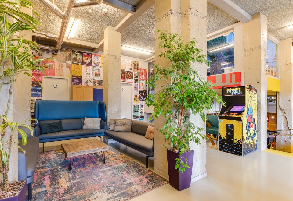 [클링크노르드 호스텔의 사교적인 공용 공간 이미지]