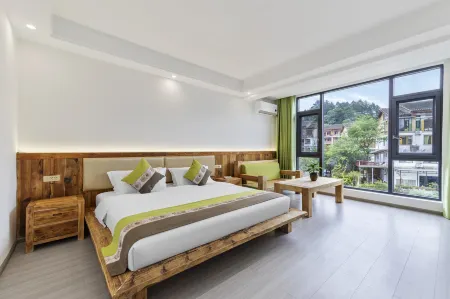 Lvye·Exquisite Mijing Leisure Homestay (Libo Xiaoqikong Scenic Area Dongmen Branch) Отели рядом с достопримечательностью «68-Level Drop Waterfall»