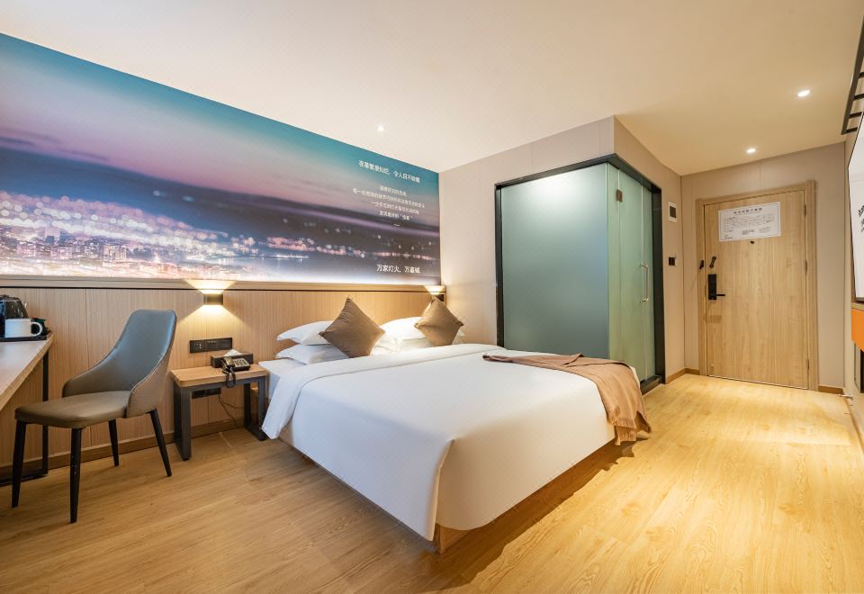 완자쉬안 호텔 인근의 선전 북부기차역 풍경