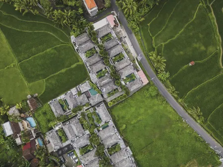 Asvara Villa Ubud by Ini VIE Hospitality Отели рядом с достопримечательностью «Ubud Kajeng Rice Fields Walk»