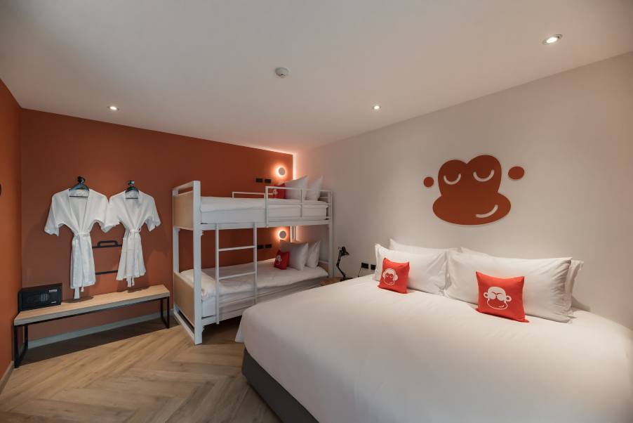 Blu Monkey Hub & Hotel Bangsaen Hotels in Chon Buri City