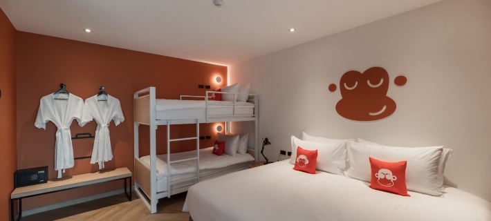 Blu Monkey Hub & Hotel Bangsaen Hotels in Chon Buri City