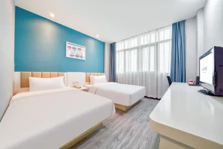 Yunzhen Serviced Apartment (Shaoxing East Station Shangbaihe City) Отели рядом с достопримечательностью «Zhejiang Construction Vocational and Technical College (Shangyu Campus)»