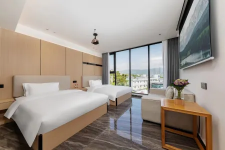 Nanchong Tianyue Shanhai Apartment Отели в г. Наньчун