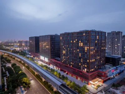 Hanbi Purple City Hotel (Jindong District Government Store, Dayanhe Street Subway Station, Jinhua) Hotels in Jiangnan-Wanda Plaza and Jindong District Government