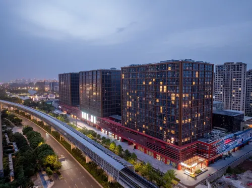 Hanbi Purple City Hotel (Jindong District Government Store, Dayanhe Street Subway Station, Jinhua)