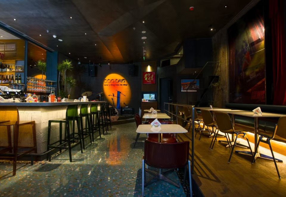 베이스 왕푸징 아파트먼트의 모던한 주방 시설