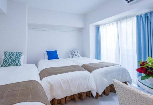 Living Inn Asahibashiekimae Annex 객실 전경