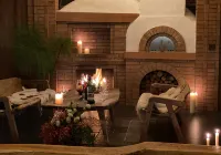 Hot Spring Forest Healing Art Homestay - bar